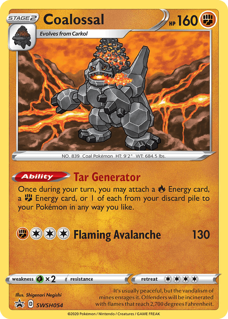 Coalossal: SWSH Black Star Promos