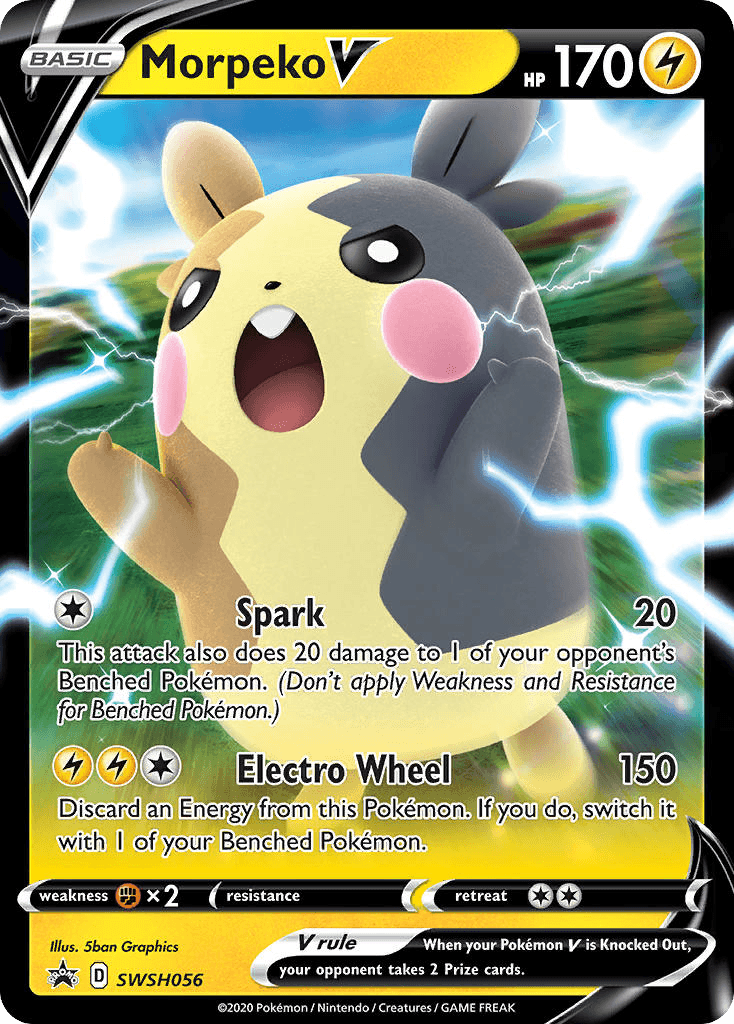 Morpeko V: SWSH Black Star Promos