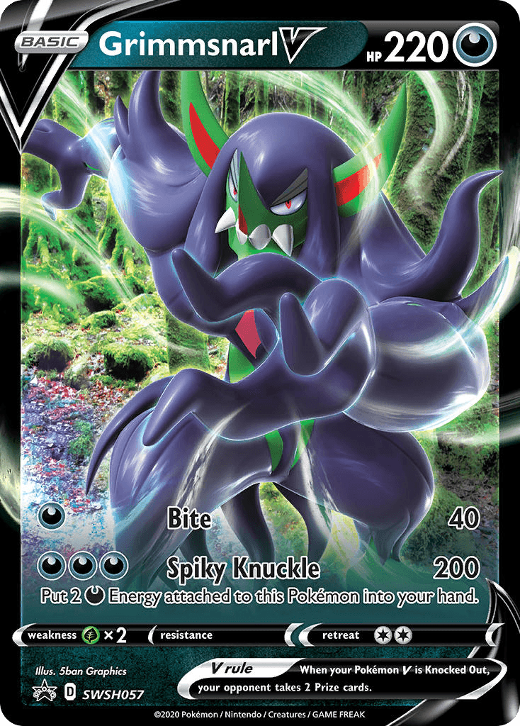 Grimmsnarl V: SWSH Black Star Promos