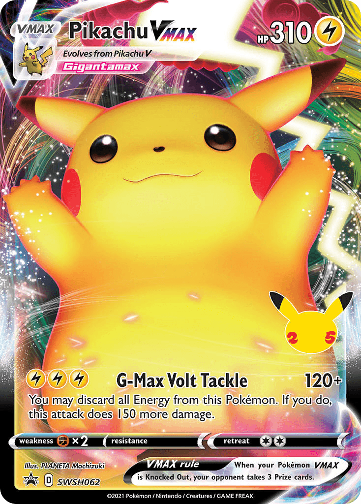 Pikachu VMAX: SWSH Black Star Promos