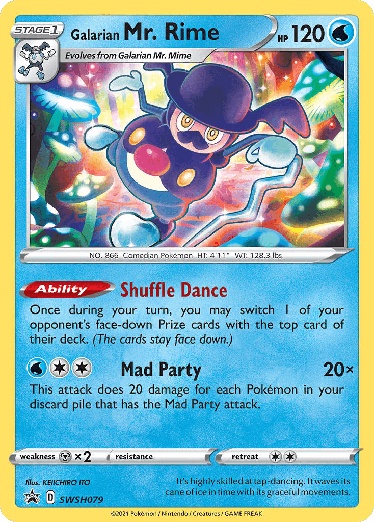 Galarian Mr. Rime: SWSH Black Star Promos