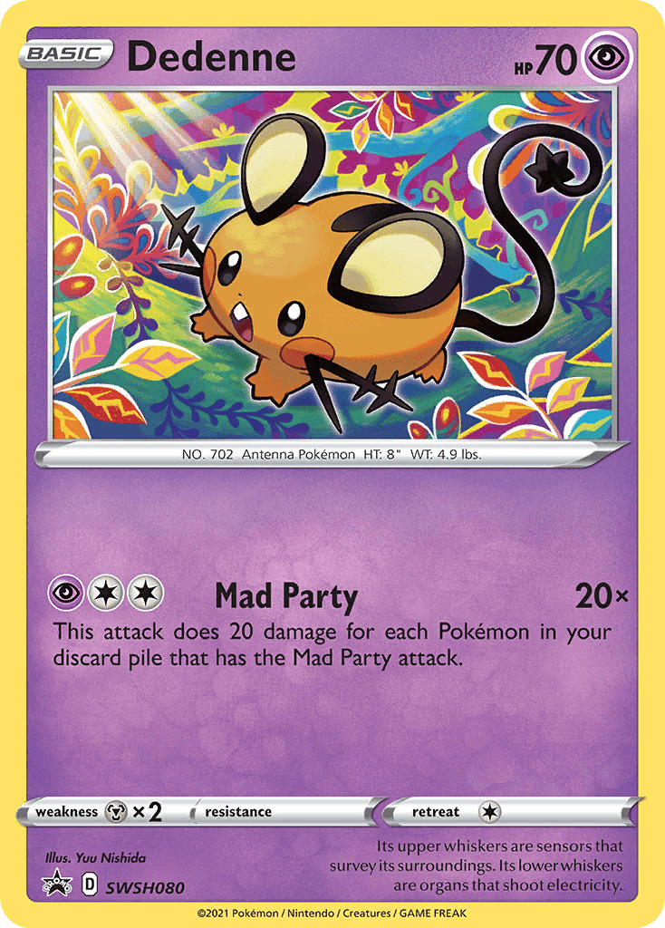 Dedenne: SWSH Black Star Promos