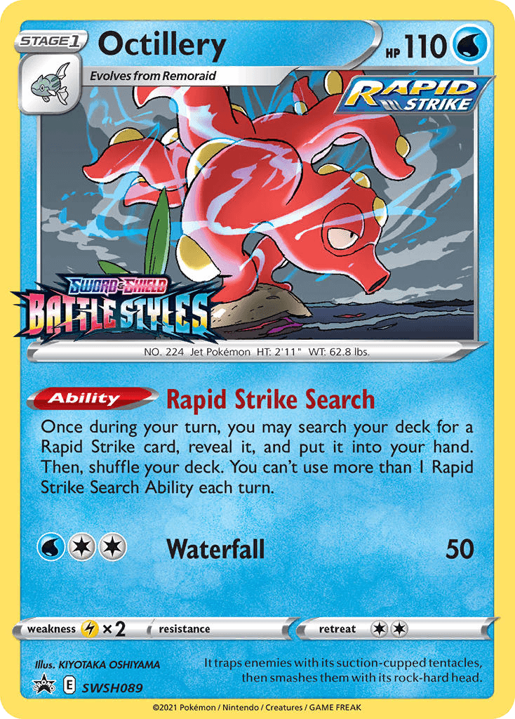 Octillery: SWSH Black Star Promos