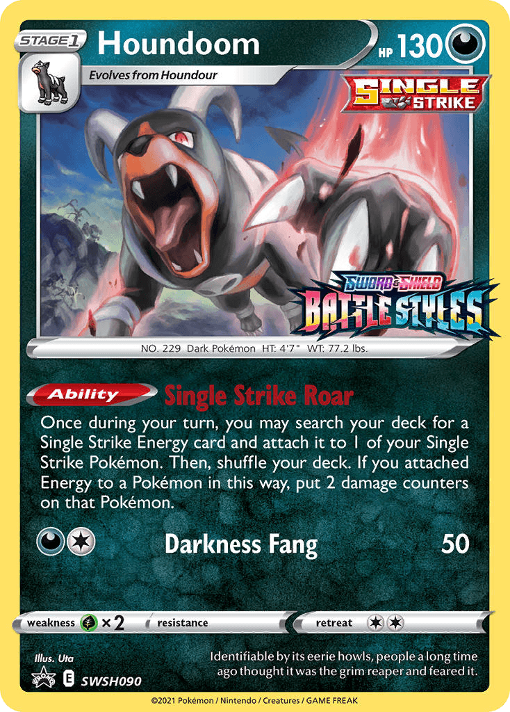 Houndoom: SWSH Black Star Promos