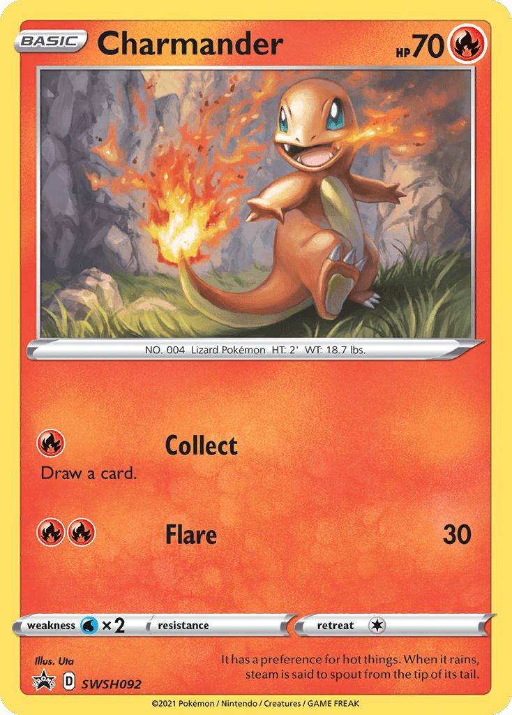 Charmander: SWSH Black Star Promos