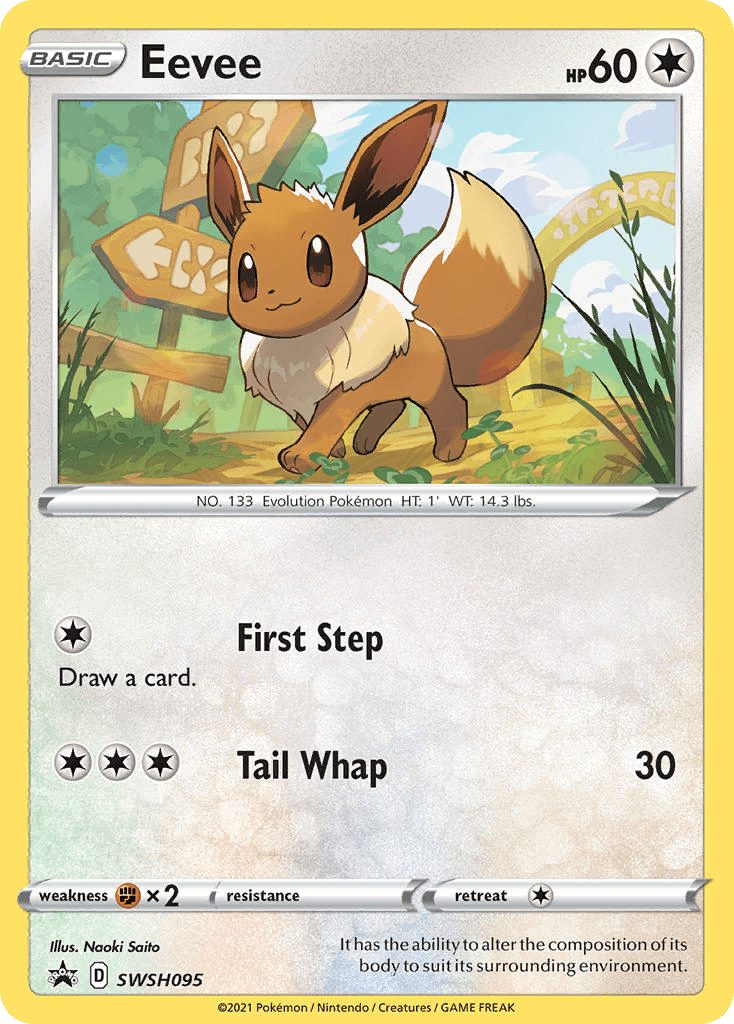 Eevee: SWSH Black Star Promos