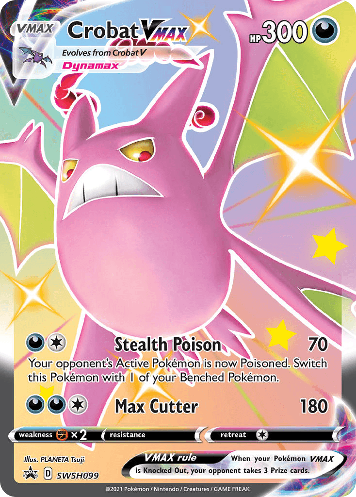 Crobat VMAX: SWSH Black Star Promos