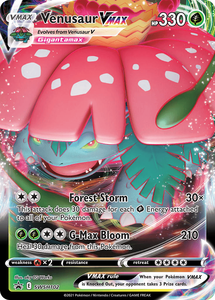 Venusaur VMAX: SWSH Black Star Promos