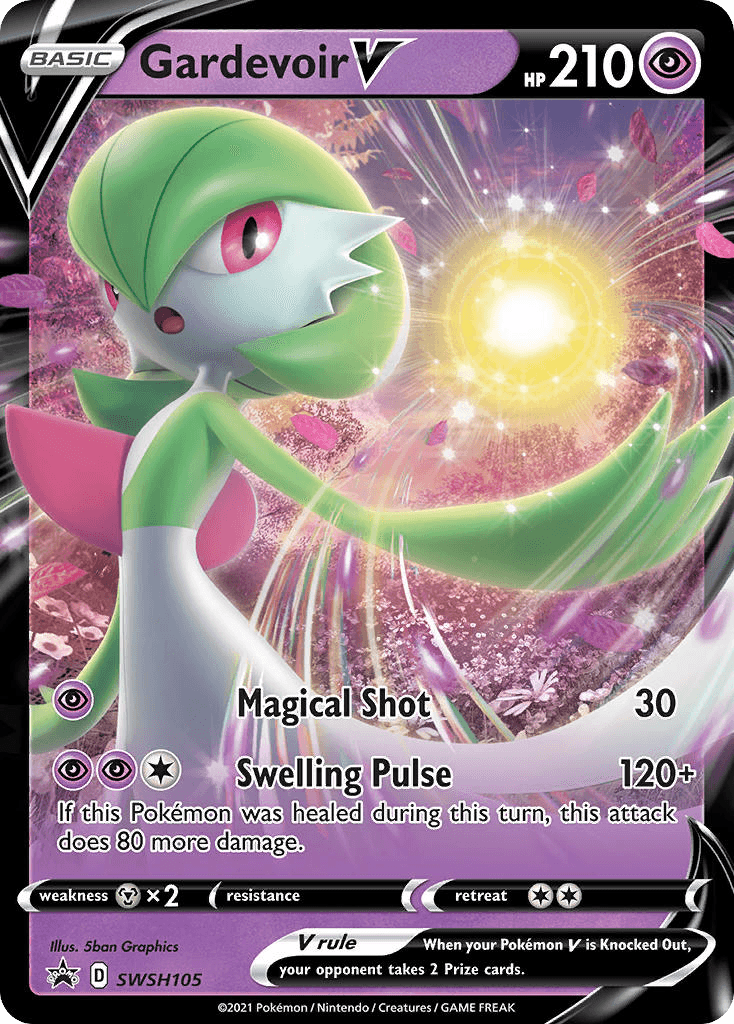 Gardevoir V: SWSH Black Star Promos