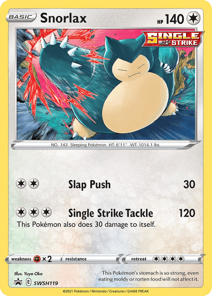 Snorlax: SWSH Black Star Promos