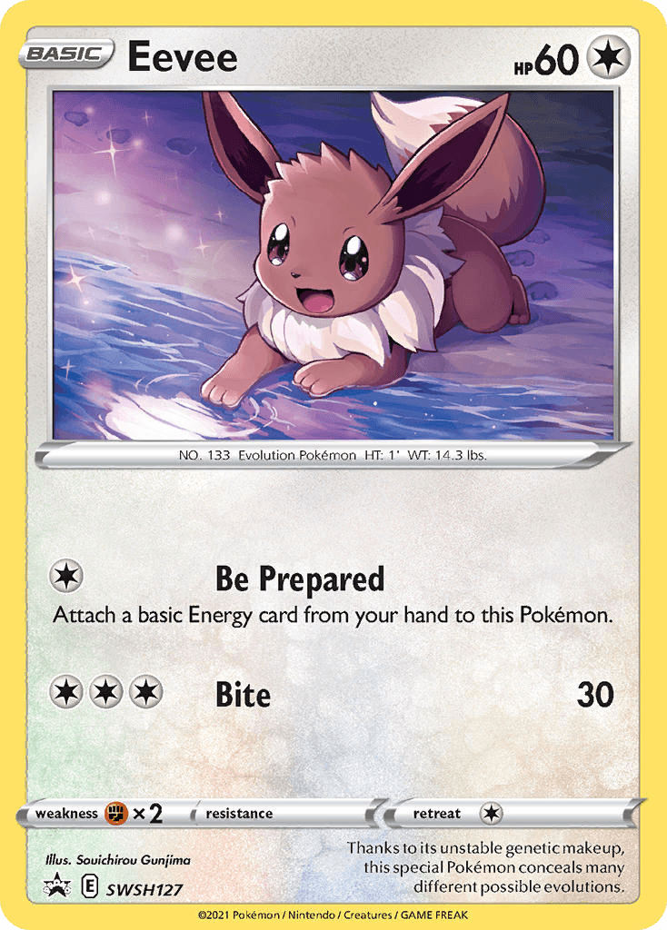 Eevee: SWSH Black Star Promos