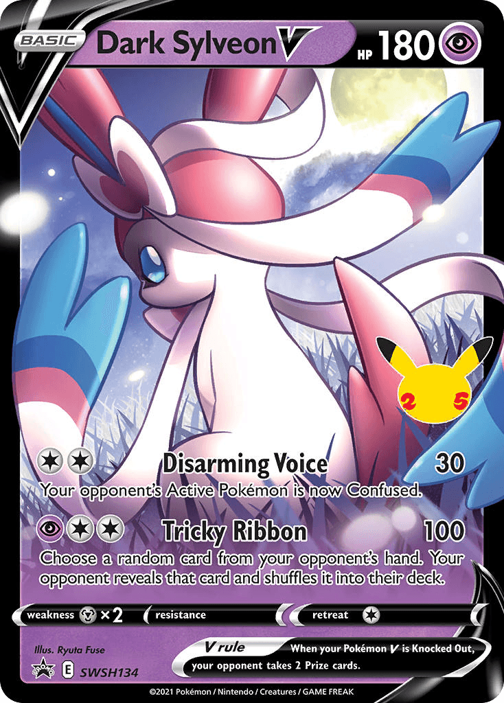 Dark Sylveon V: SWSH Black Star Promos