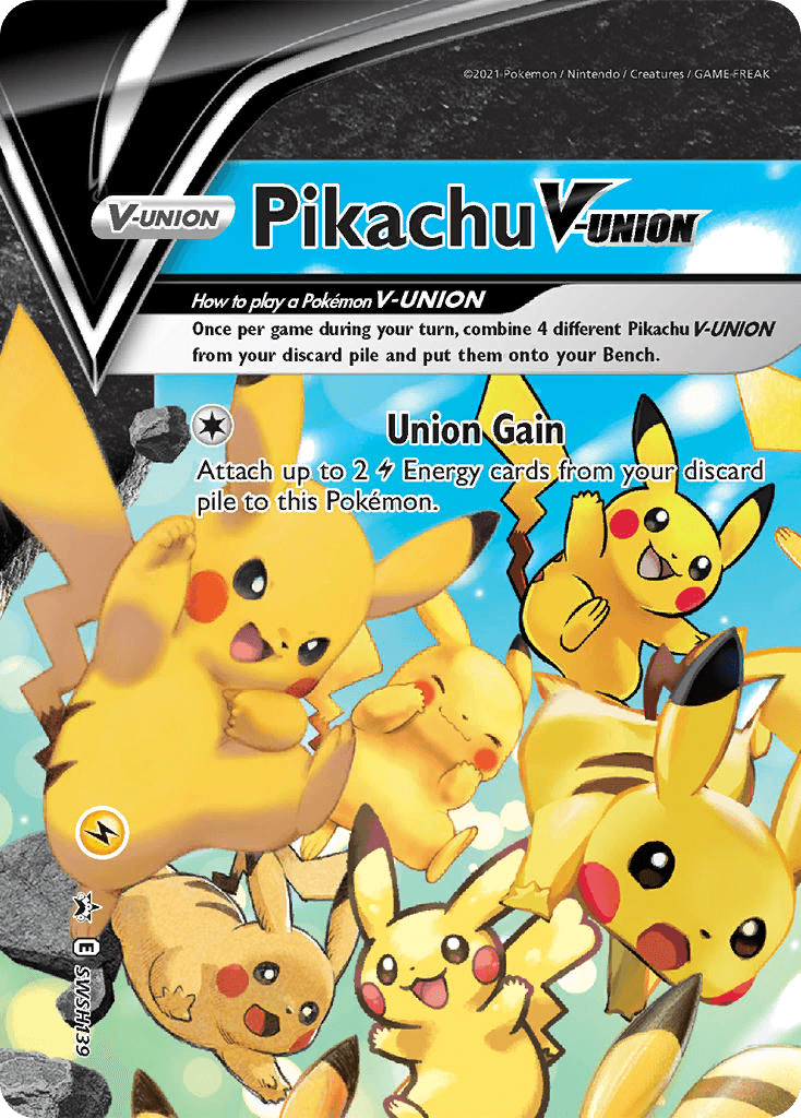 Pikachu V-UNION: SWSH Black Star Promos