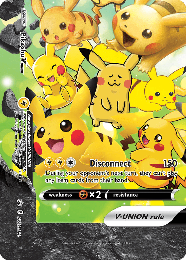 Pikachu V-UNION: SWSH Black Star Promos