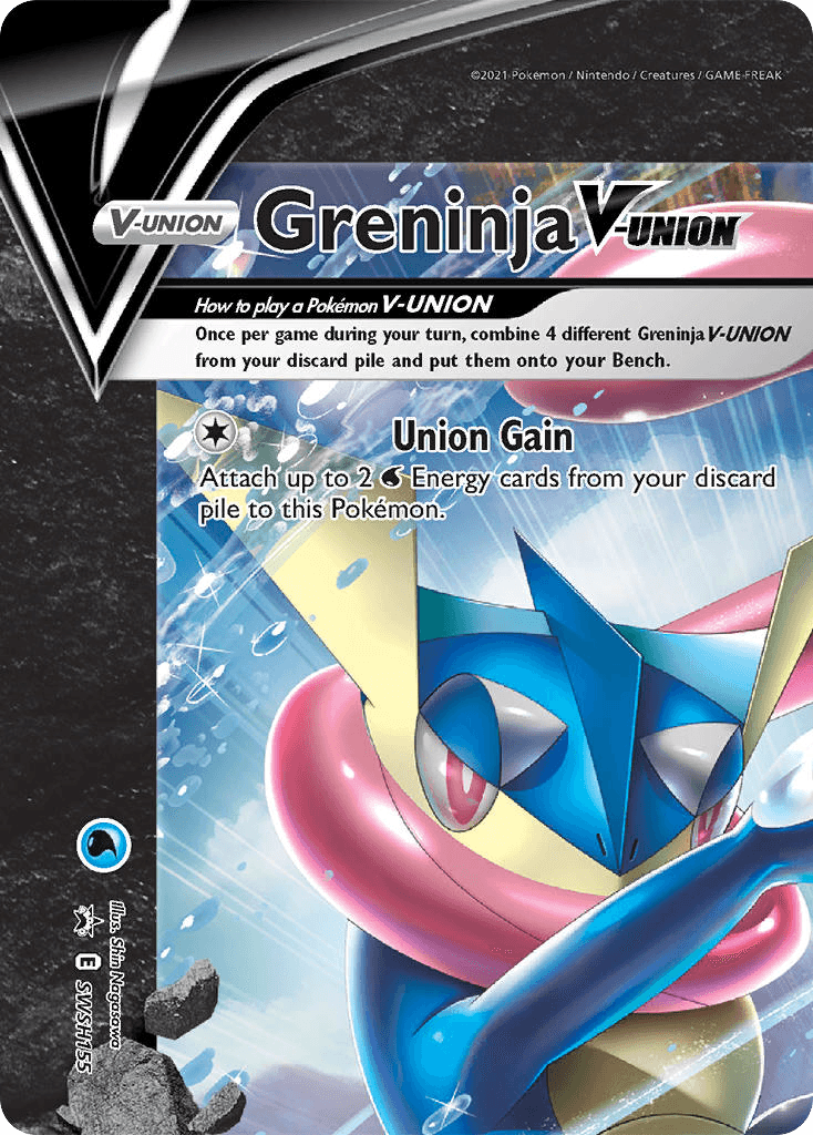 Greninja V-UNION: SWSH Black Star Promos