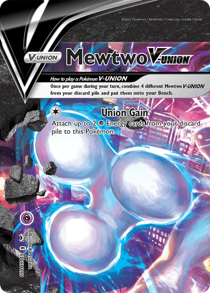 Mewtwo V-UNION: SWSH Black Star Promos