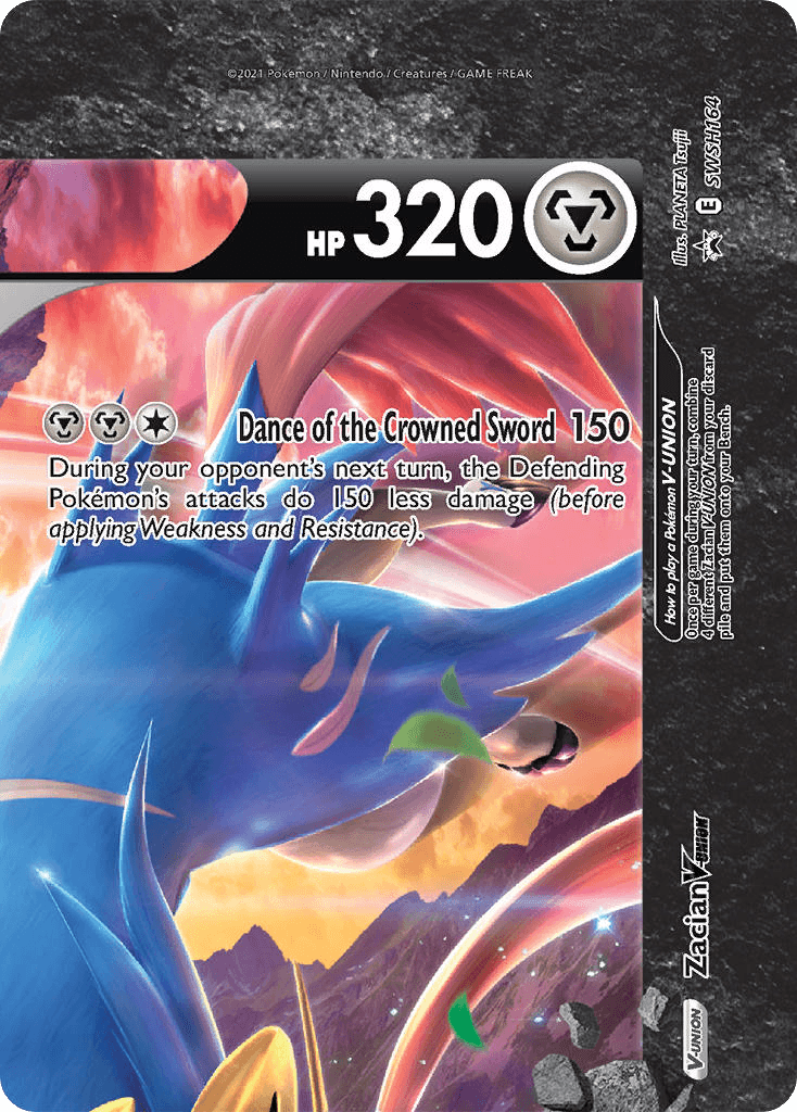 Zacian V-UNION: SWSH Black Star Promos