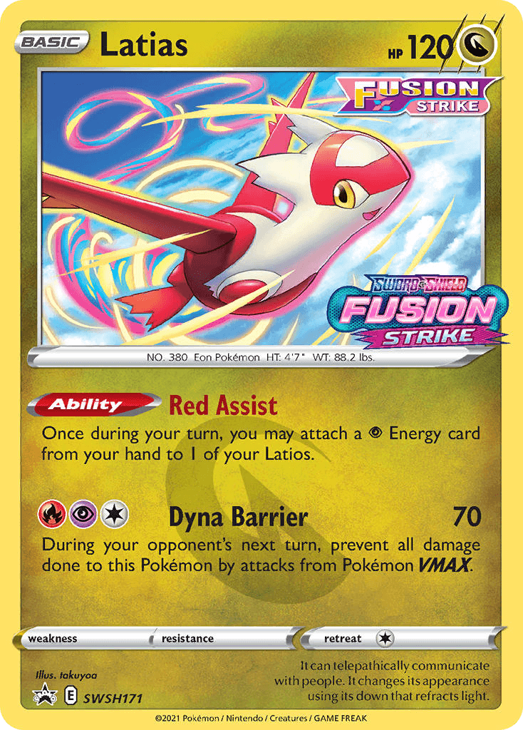 Latias: SWSH Black Star Promos