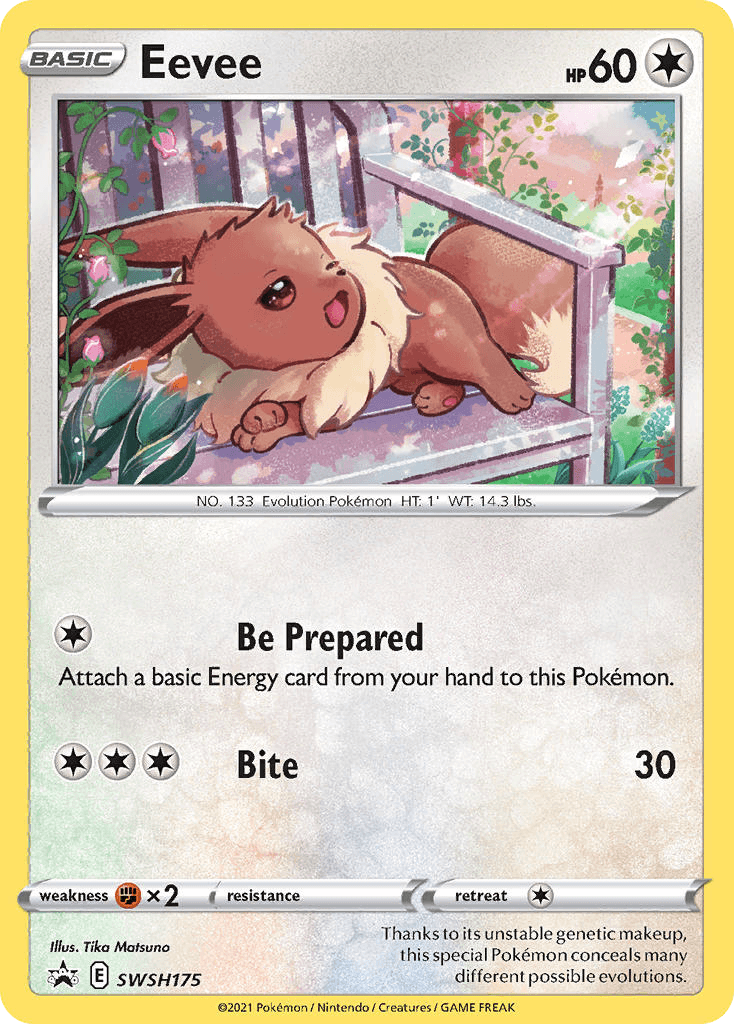 Eevee: SWSH Black Star Promos