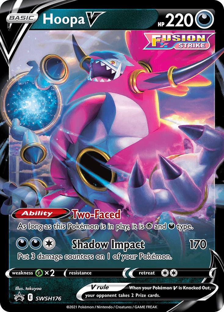 Hoopa V: SWSH Black Star Promos