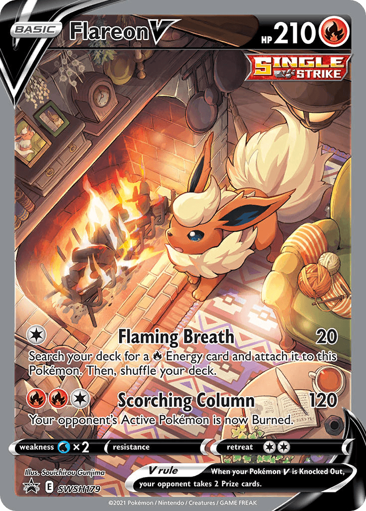 Flareon V: SWSH Black Star Promos