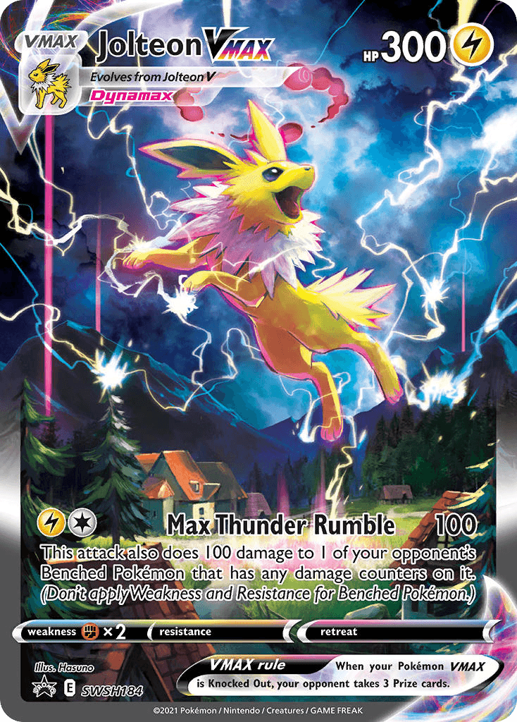Jolteon VMAX: SWSH Black Star Promos