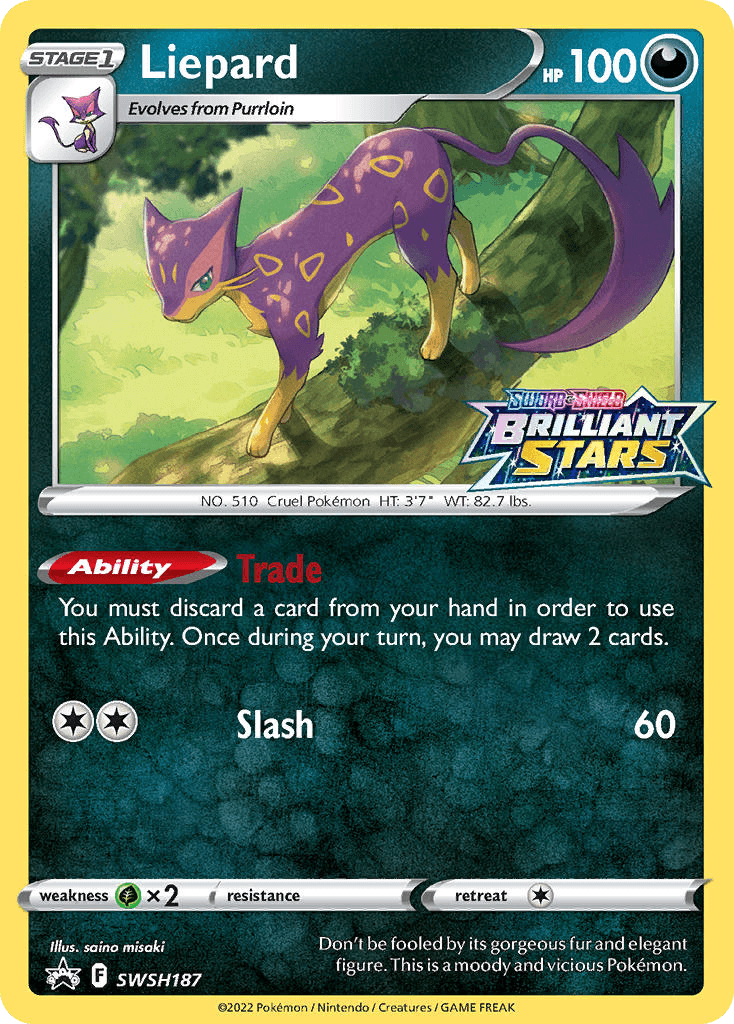 Liepard: SWSH Black Star Promos