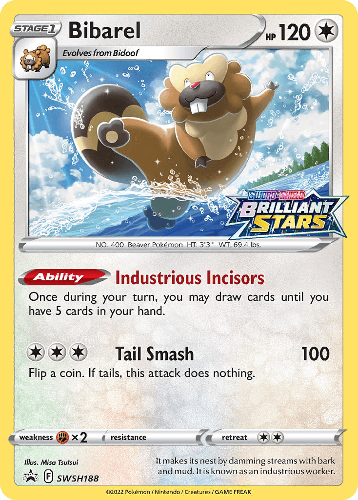 Bibarel: SWSH Black Star Promos