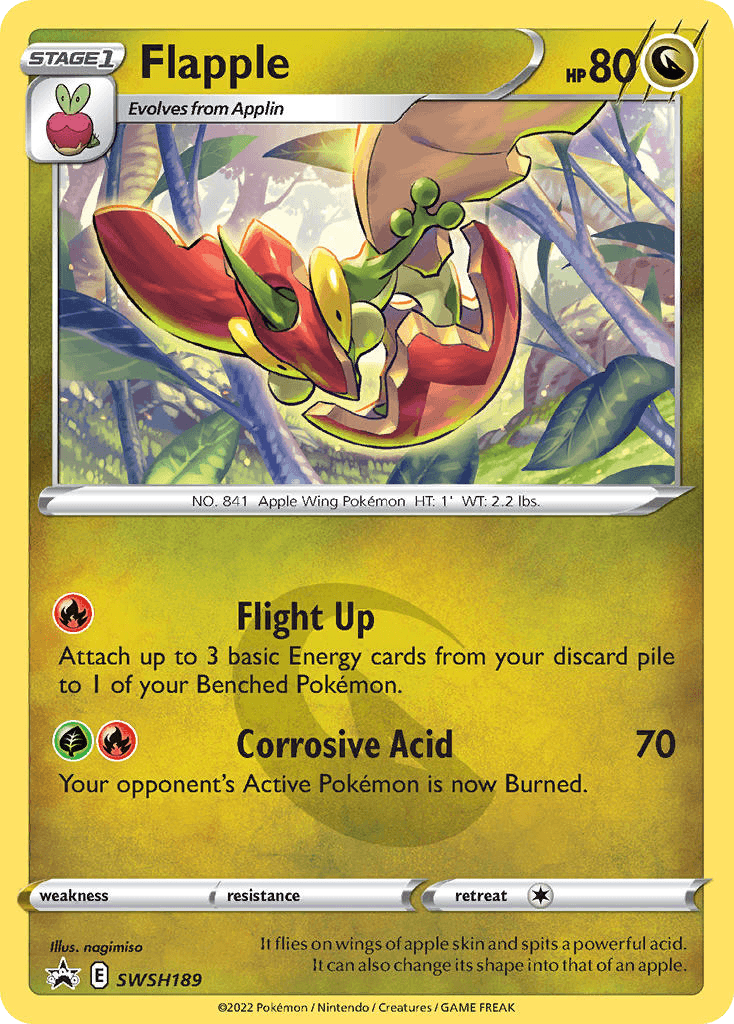 Flapple: SWSH Black Star Promos