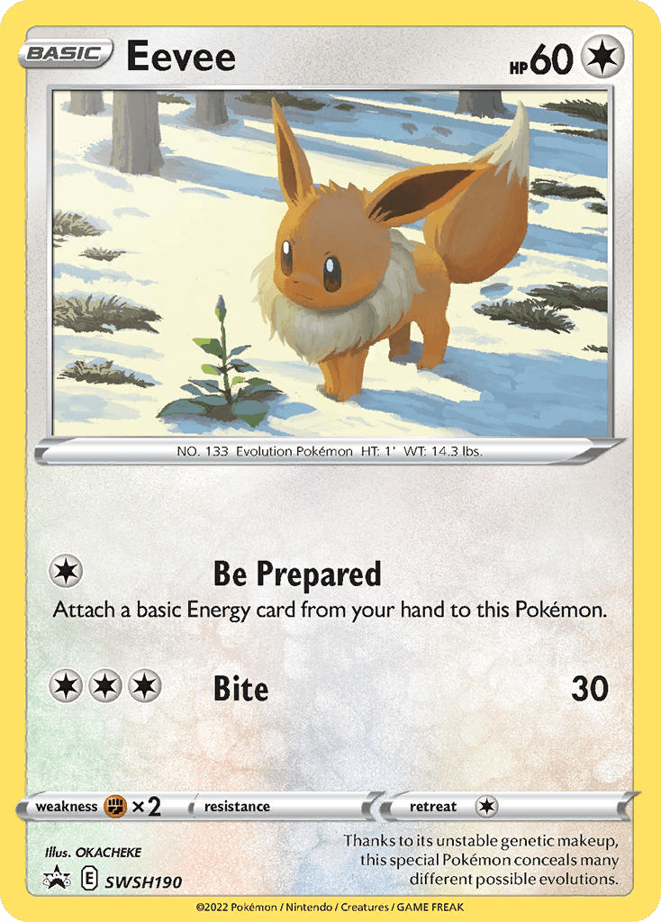 Eevee: SWSH Black Star Promos