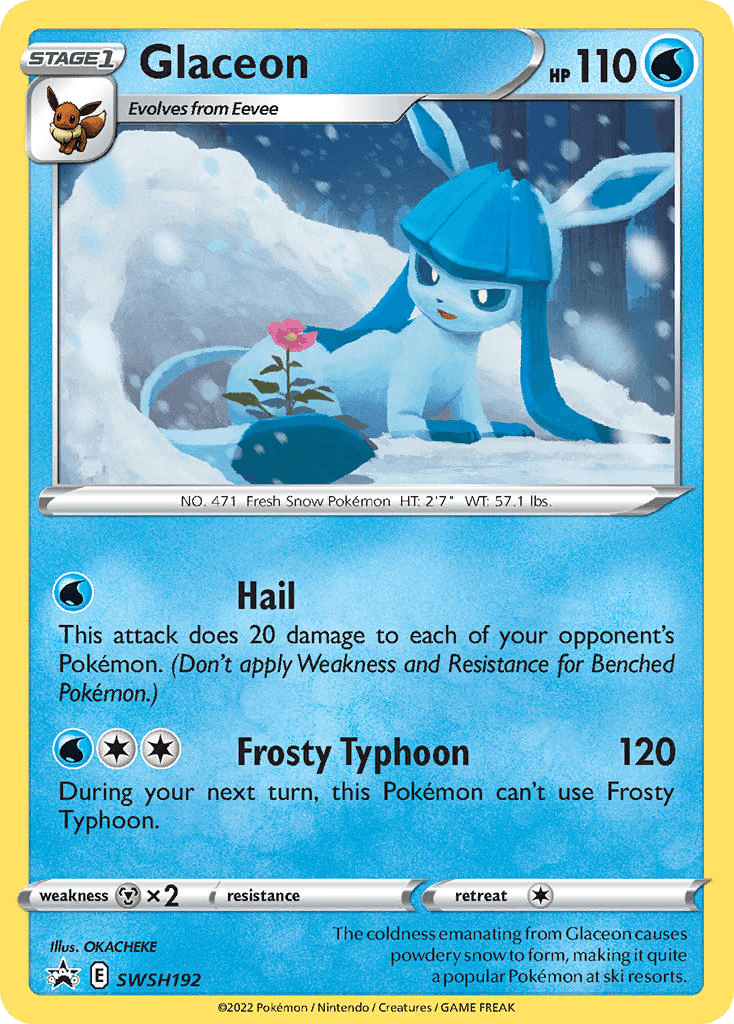 Glaceon: SWSH Black Star Promos