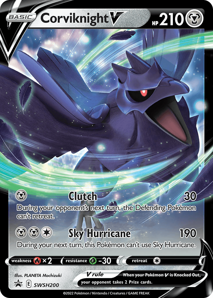 Corviknight V: SWSH Black Star Promos