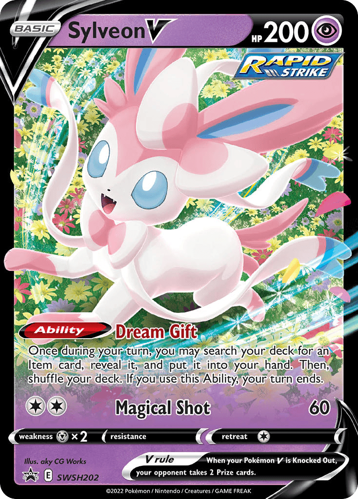 Sylveon V: SWSH Black Star Promos