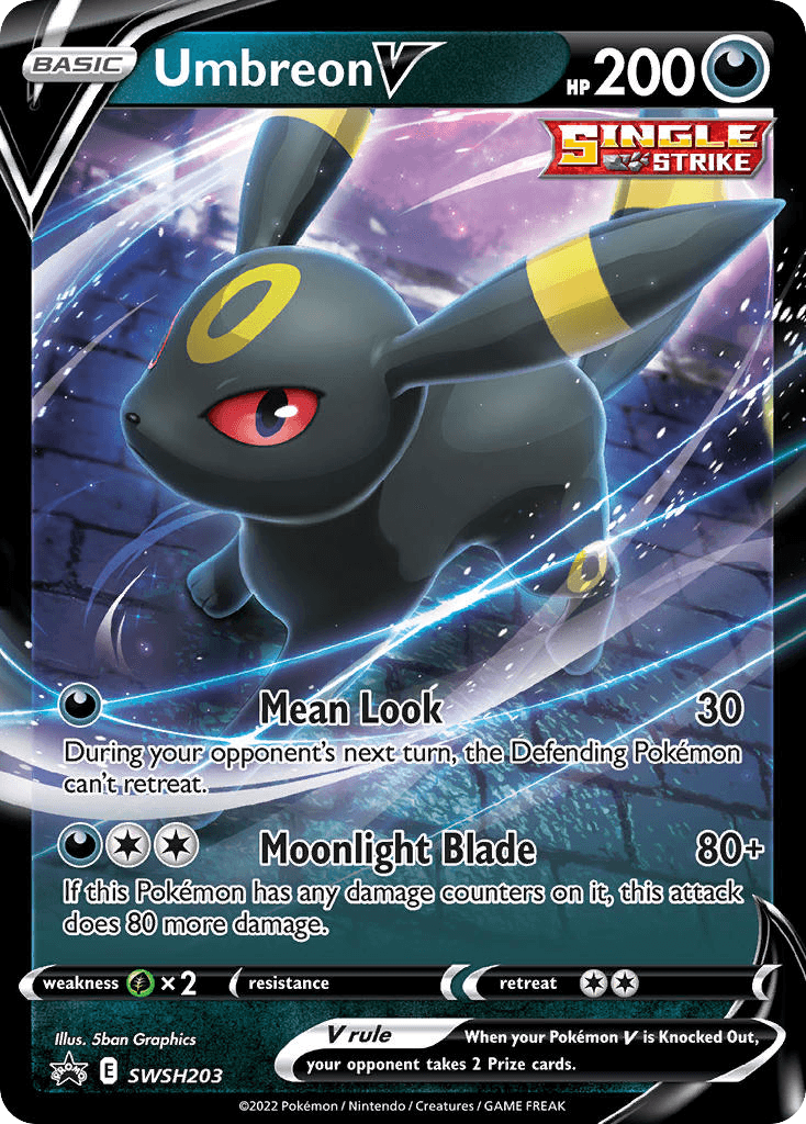 Umbreon V: SWSH Black Star Promos