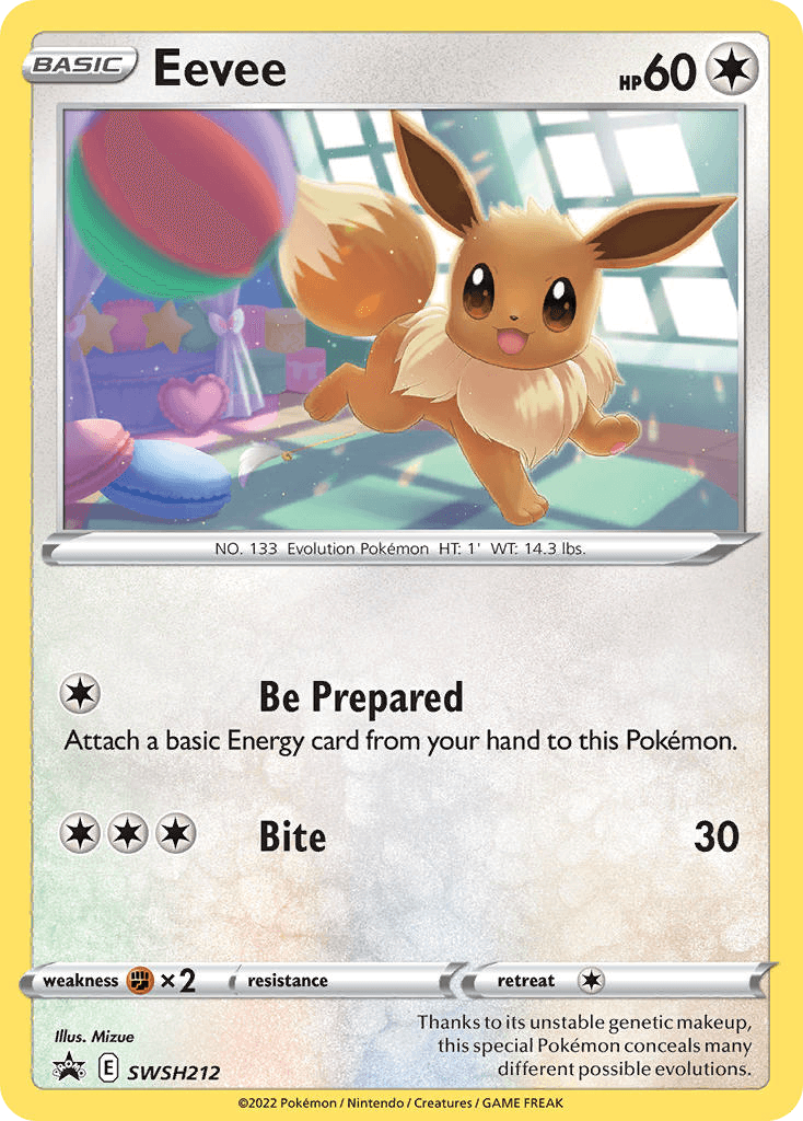 Eevee: SWSH Black Star Promos