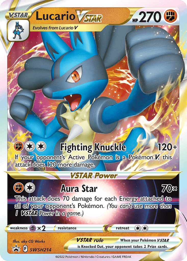 Lucario VSTAR: SWSH Black Star Promos
