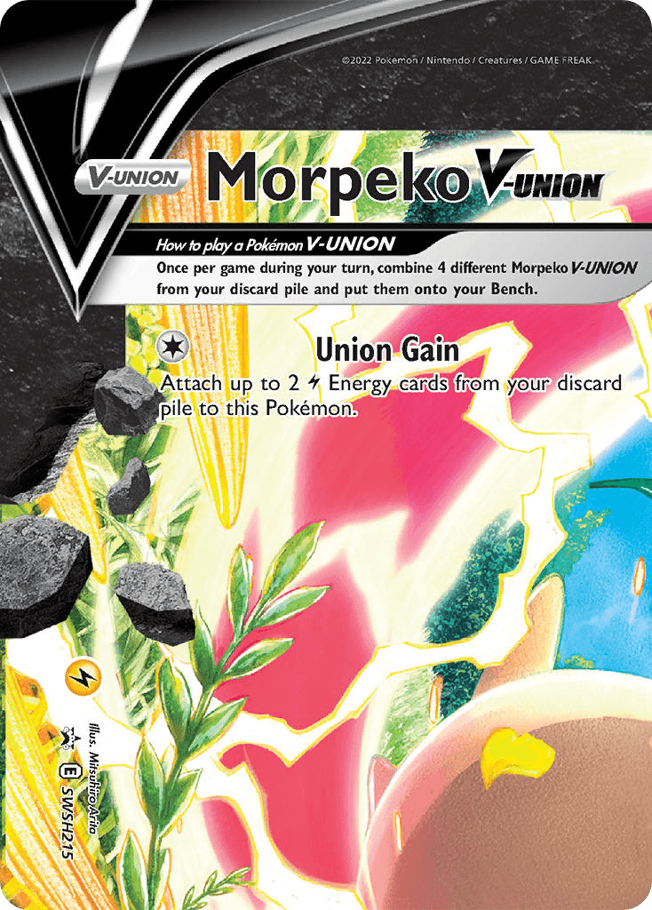 Morpeko V-UNION: SWSH Black Star Promos