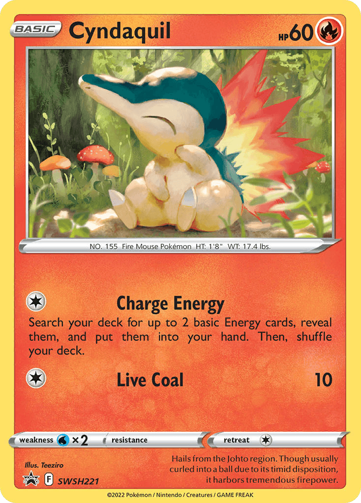 Cyndaquil: SWSH Black Star Promos