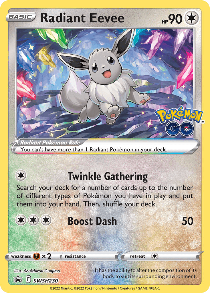 Radiant Eevee: SWSH Black Star Promos