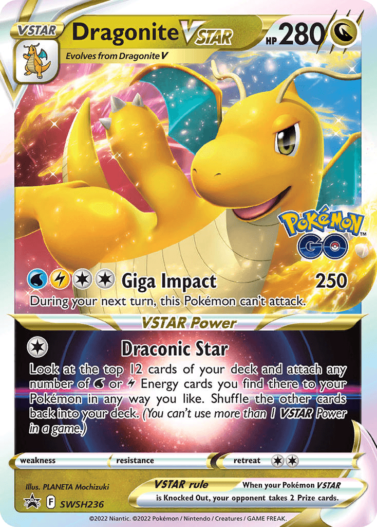 Dragonite VSTAR: SWSH Black Star Promos