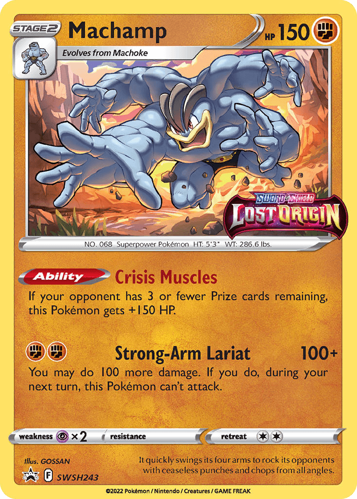 Machamp: SWSH Black Star Promos
