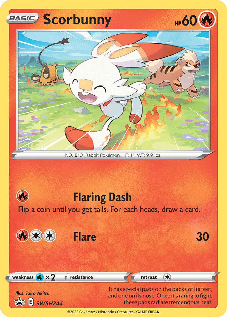Scorbunny: SWSH Black Star Promos