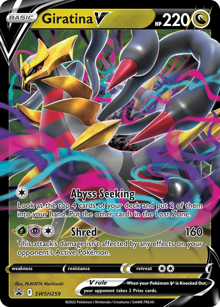 Giratina V: SWSH Black Star Promos
