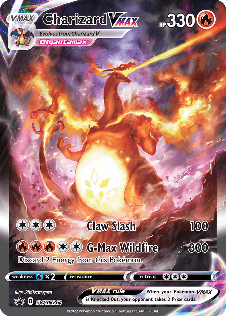 Charizard VMAX: SWSH Black Star Promos