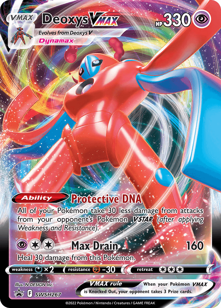 Deoxys VMAX: SWSH Black Star Promos