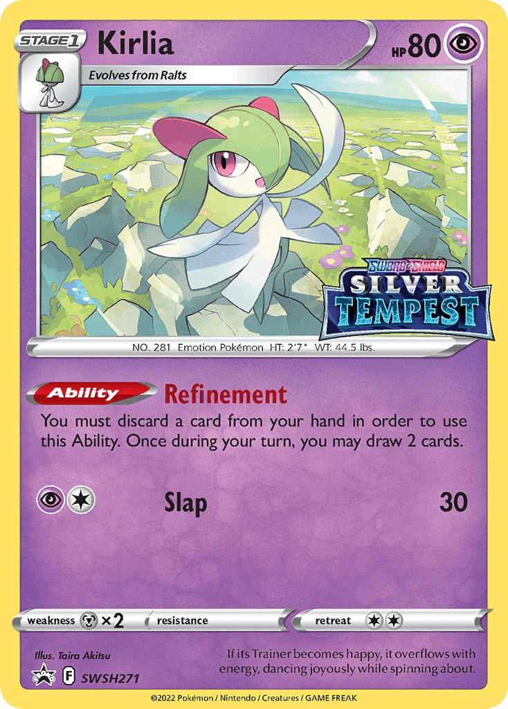 Kirlia: SWSH Black Star Promos
