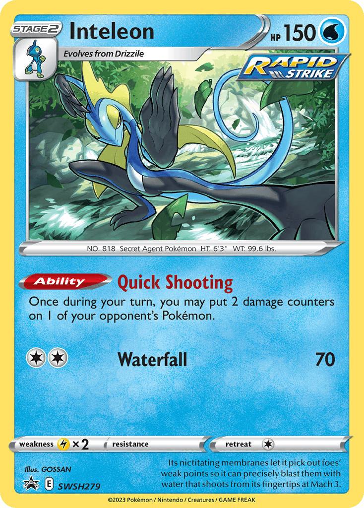Inteleon: SWSH Black Star Promos