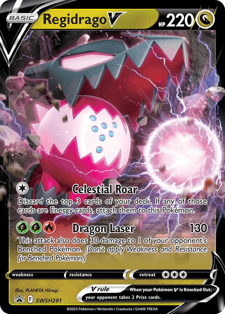 Regidrago V: SWSH Black Star Promos