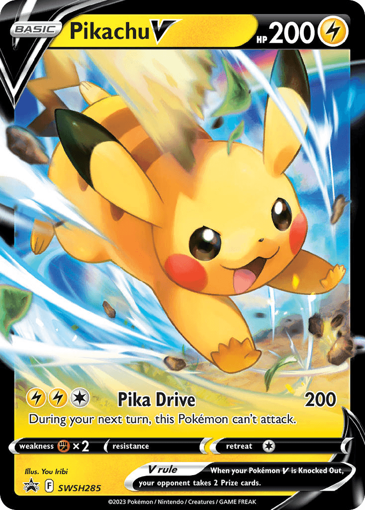 Pikachu V: SWSH Black Star Promos