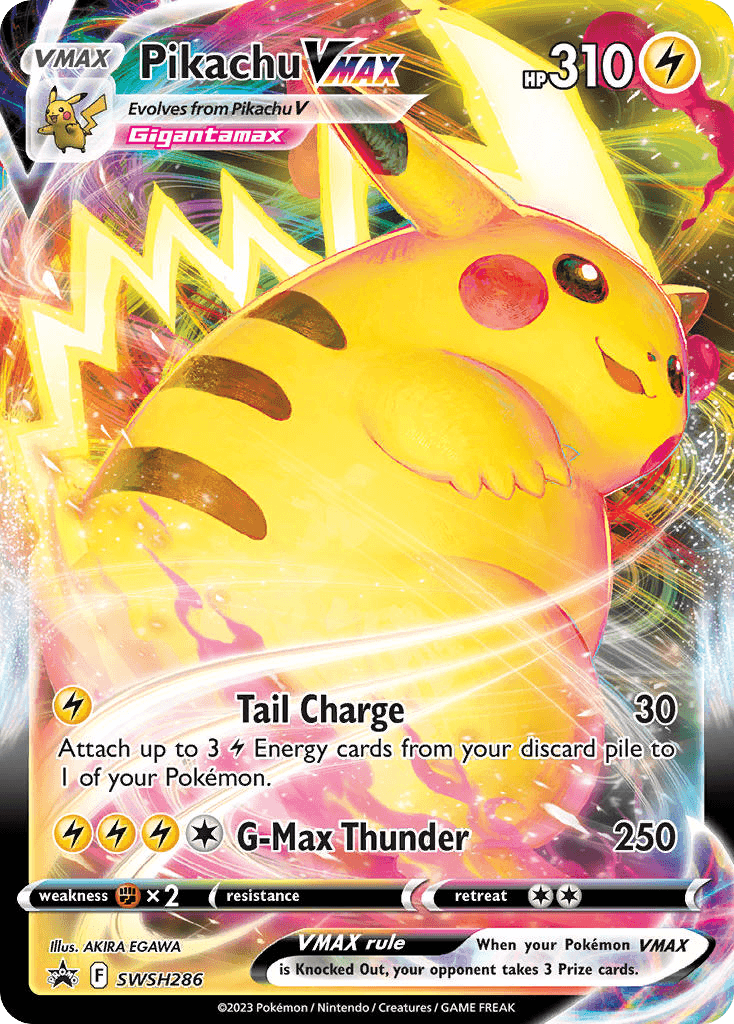 Pikachu VMAX: SWSH Black Star Promos
